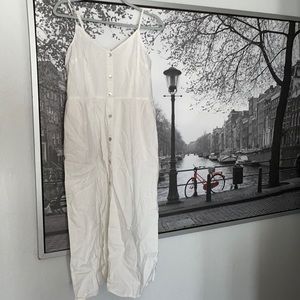 Ivory knee length dress